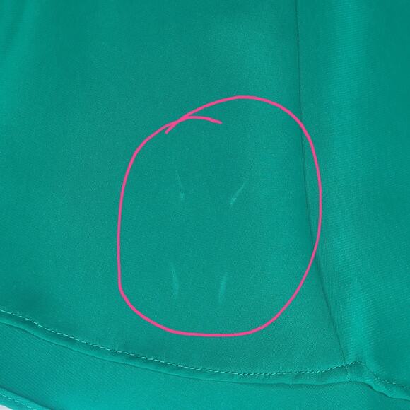 Torrid‎ Size 3 3X Kelly Green Flowy Fairy Babydoll Top Tinkerbell Princess Tiana - Picture 3 of 8